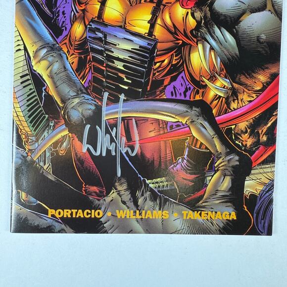 Wetworks #4 Image Comics Malibu Comics November 1994 signed by WHILCE PORTACIO - Picture 3 of 12